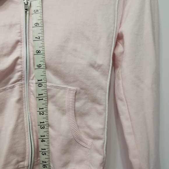 Rogue Pink zipper Jacket Woman's Size Medium in light pink. - Picture 6 of 16